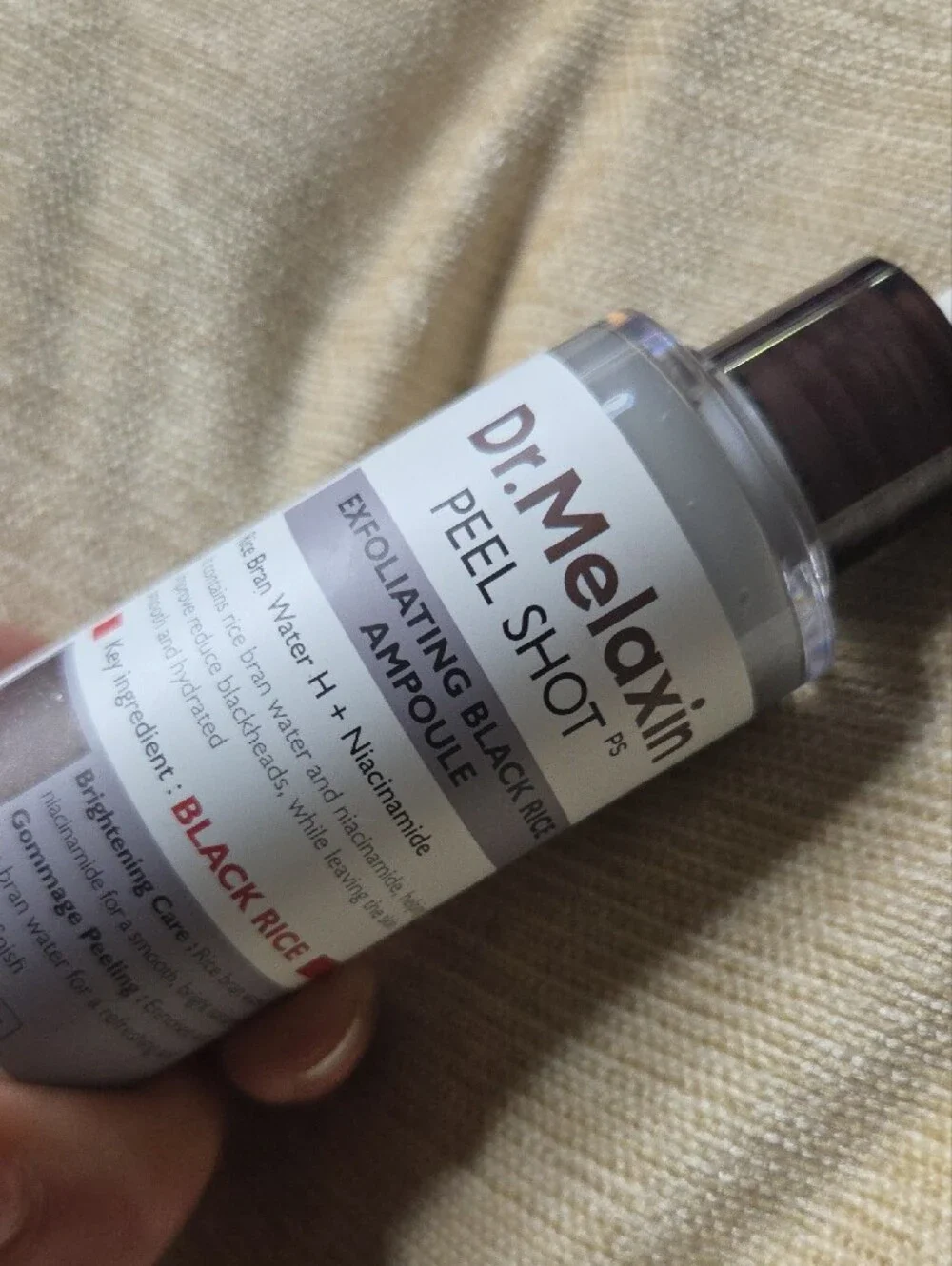 Peel Shot Exfoliating Ampoule — Gray Serum New No Box